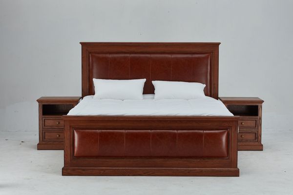 American Oak Low-Footboard Bed - American Oak collection