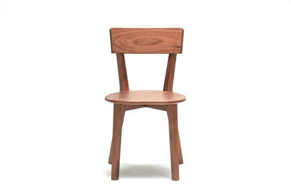 Nordic Solid Wood Dining Chair 02 (Dark) - Nordic Natural Wood collection