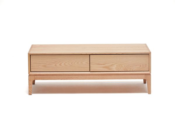 Nordic Coffee Table with Drawers - Nordic Natural Wood collection